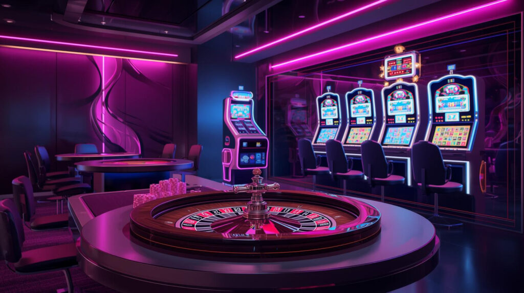 giao diện casino trực tuyến và trò chơi phổ biến